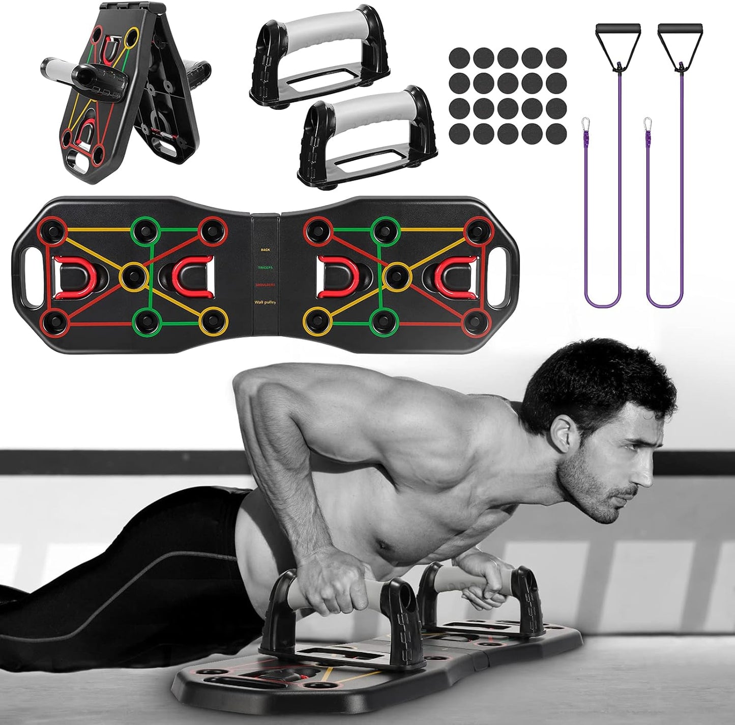 Maquina Ejercicio Flexiones 7 Niveles