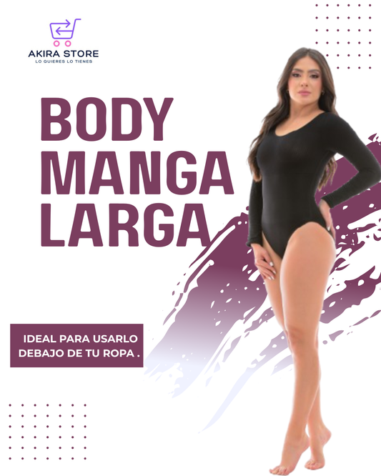 BODY MOLDEADOR MANGA LARGA